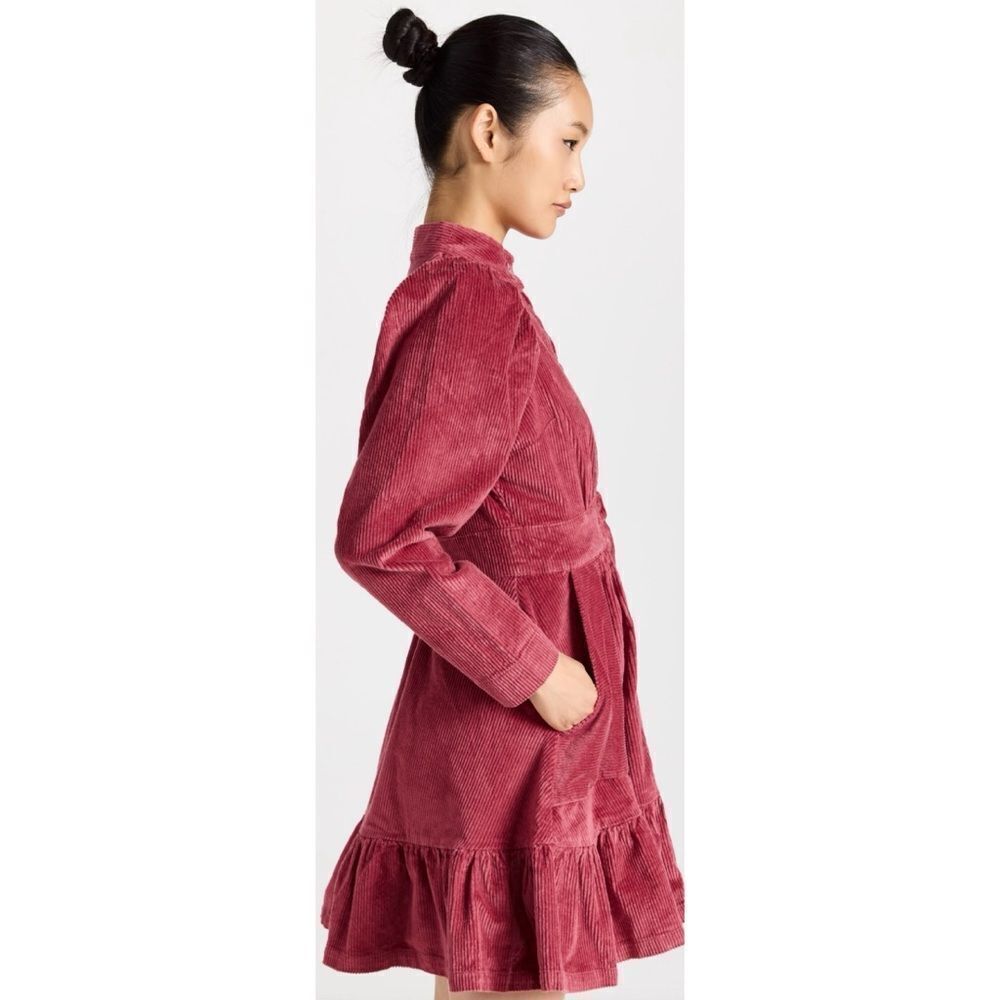 byTiMo
Corduroy Mini Dress in Berry Size S - Picture 4 of 9
